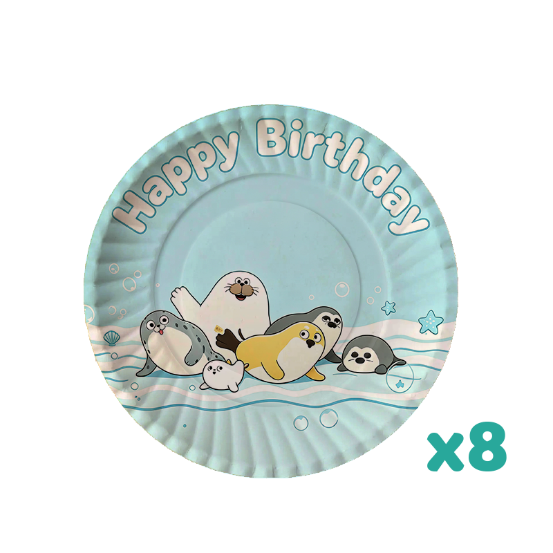 怒ったシロナガスクジラの誕生日パーティーデコレーション、動物 - Baby Clothing Event のレビューと価格