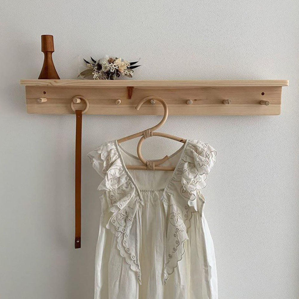 1 個子供籐ハンガー標準サイズダブルフック​​ベビー服乾燥ラ - Baby Clothing Drying Rack のレビューと価格