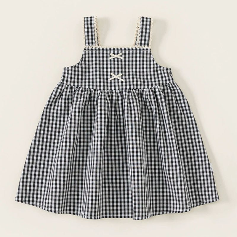 2026 夏ドレス女の赤ちゃん服韓国ファッションかわいい弓チ - Baby Clothing Knitting Patterns のレビューと価格