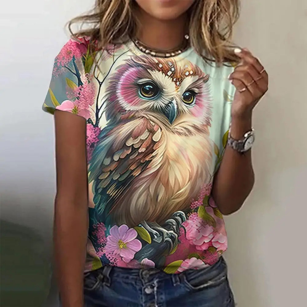 2〜14歳の子供向けの動物柄プリントTシャツ,半袖,ラウンド - Baby Clothing Knitting Patterns のレビューと価格