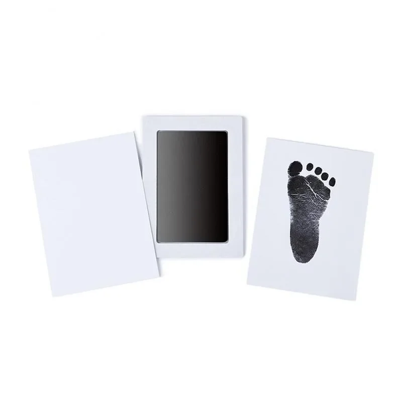 新生児 DIY 手と足跡キットインクパッドフォトフレーム手形 - Baby Clothing Wash のレビューと価格