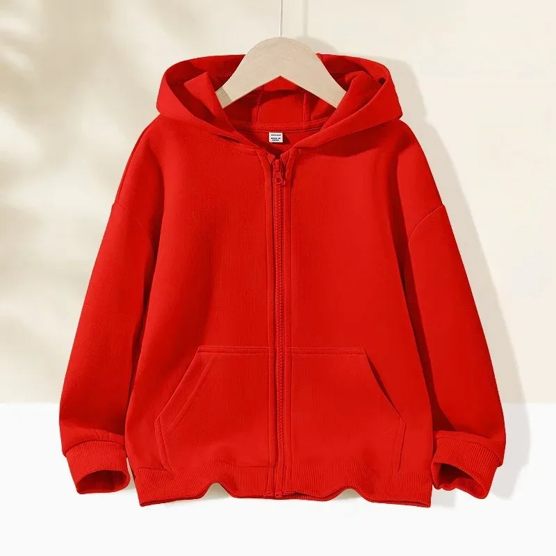 ボーイズフード付きスウェットシャツジャケットジッパーカジュア - Baby Clothing Zipper のレビューと価格