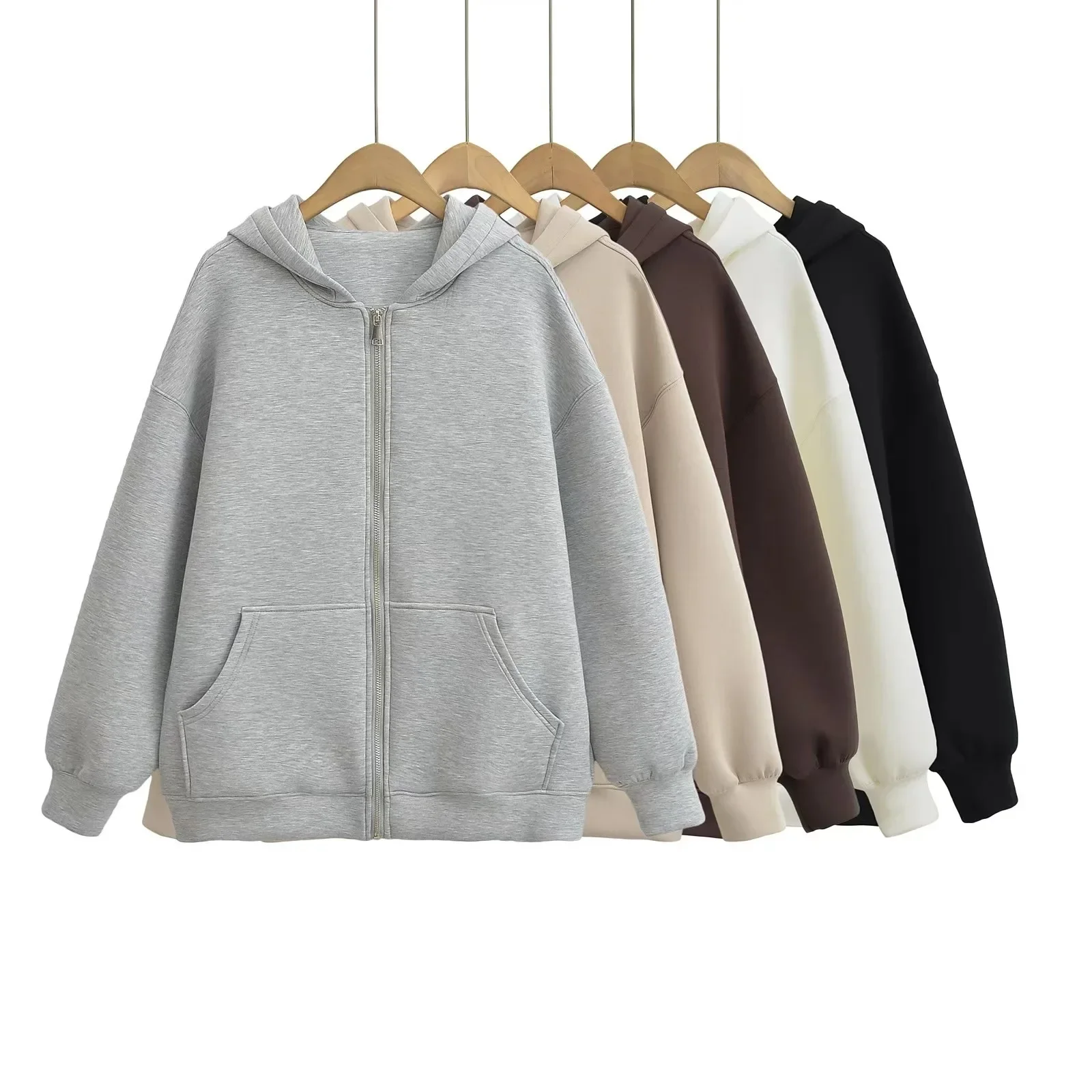 ボーイズフード付きスウェットシャツジャケットジッパーカジュア - Baby Clothing Zipper のレビューと価格