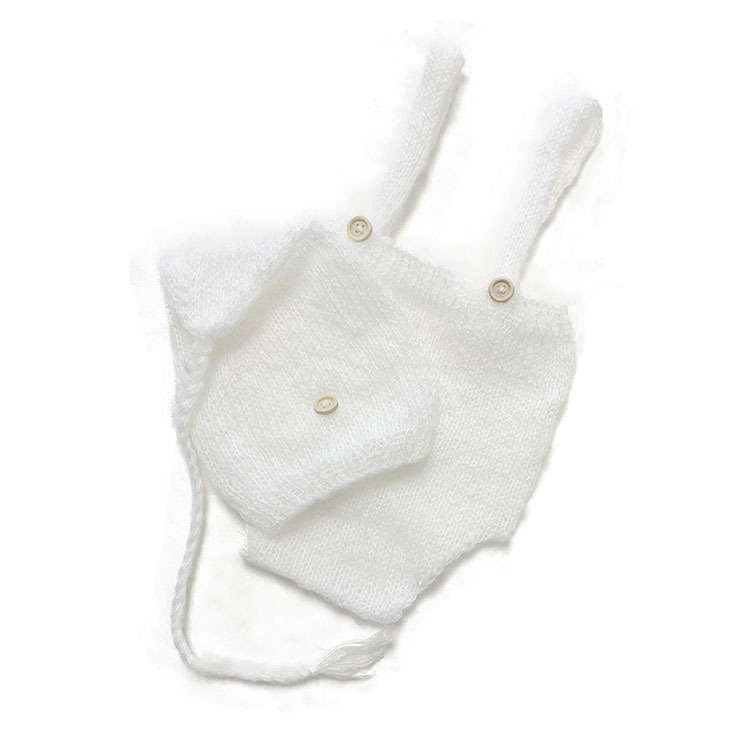 新生児写真アクセサリー用ニットウールハット、かぎ針編みの衣装 - Baby Clothing Winter のレビューと価格