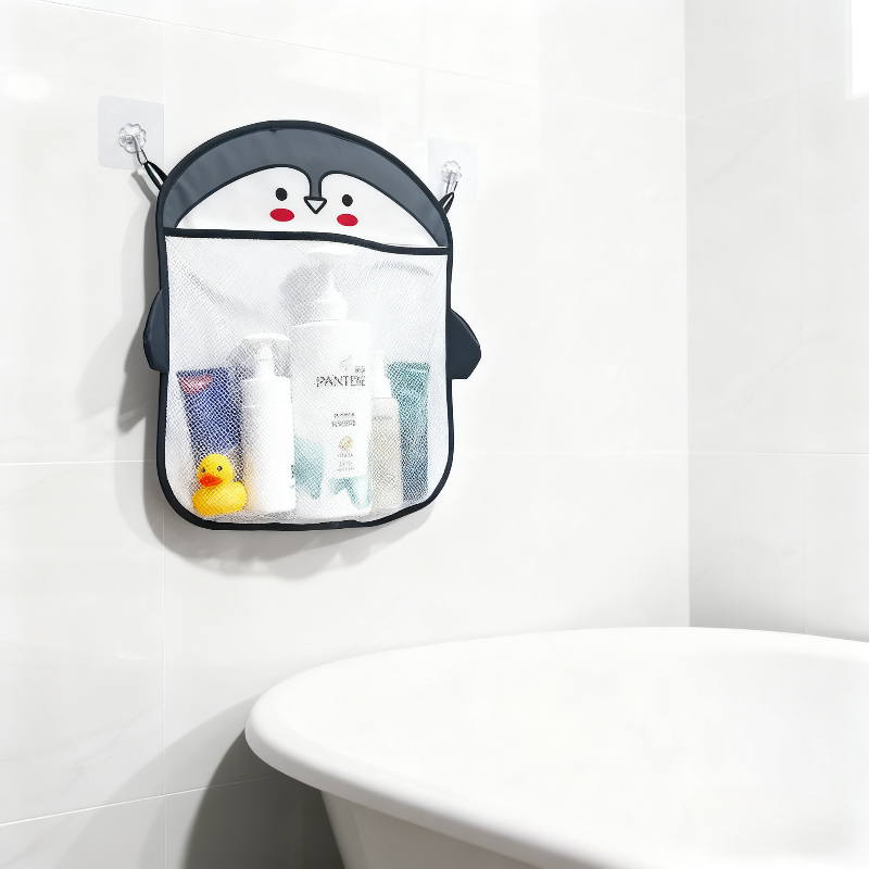 かわいい漫画の動物のポリエステルメッシュ収納バッグ - タイ - Baby Clothing Wash のレビューと価格