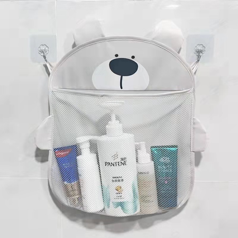 かわいい漫画の動物のポリエステルメッシュ収納バッグ - タイ - Baby Clothing Wash のレビューと価格