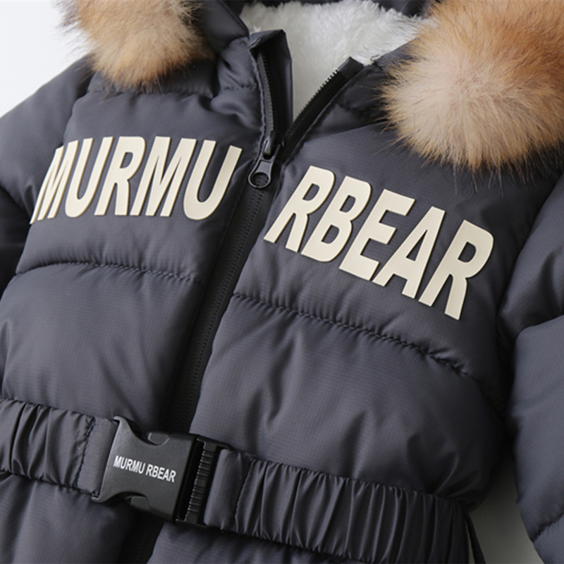 新生児用手袋付きジャンプスーツ,フード付きロンパース,防寒着 - Baby Clothing Winter のレビューと価格