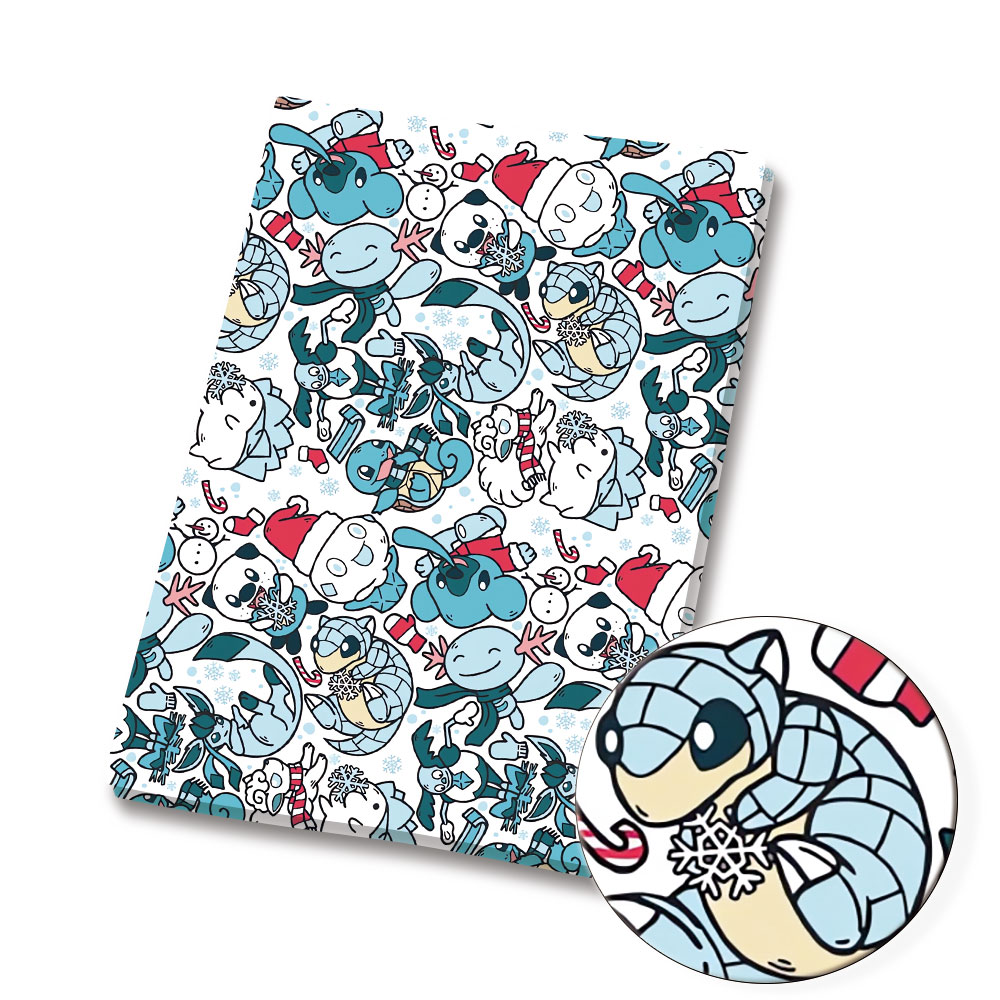 子供のためのポケモン漫画プリント生地,手作りの縫製,パッチワ - Baby Clothing Sewing のレビューと価格