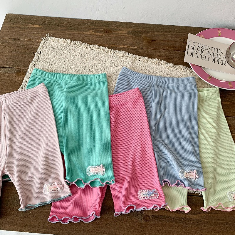 女の子用ショートパンツ 夏 薄手 2026 子供用パンツ キ - Baby Yoga Clothing のレビューと価格