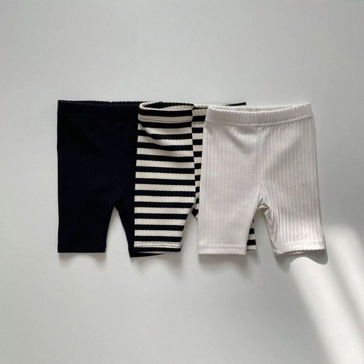 BELLBELL 夏キッズガールズストライプショーツ薄い幼児 - Toddler Legging Set のレビューと価格