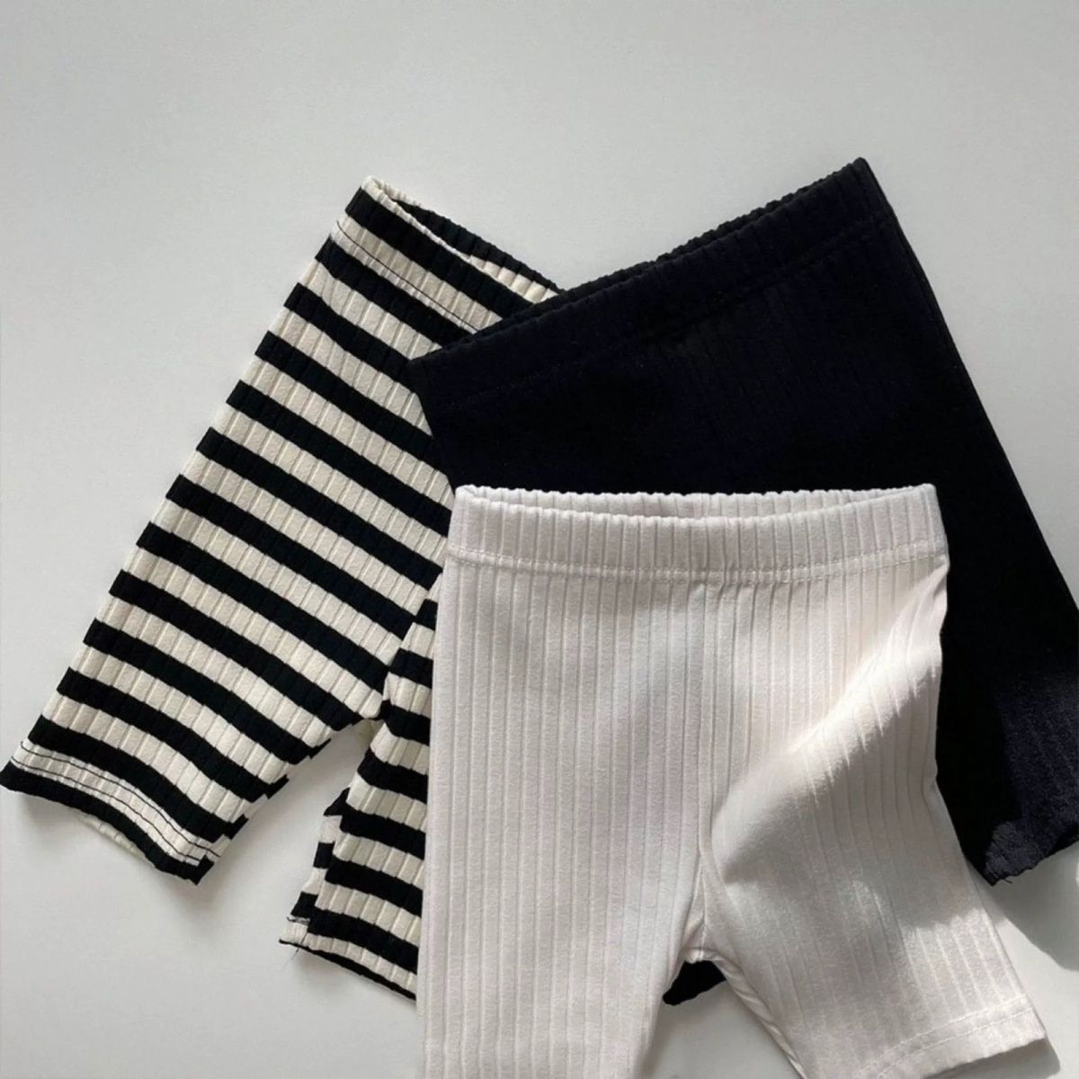 BELLBELL 夏キッズガールズストライプショーツ薄い幼児 - Toddler Legging Set のレビューと価格