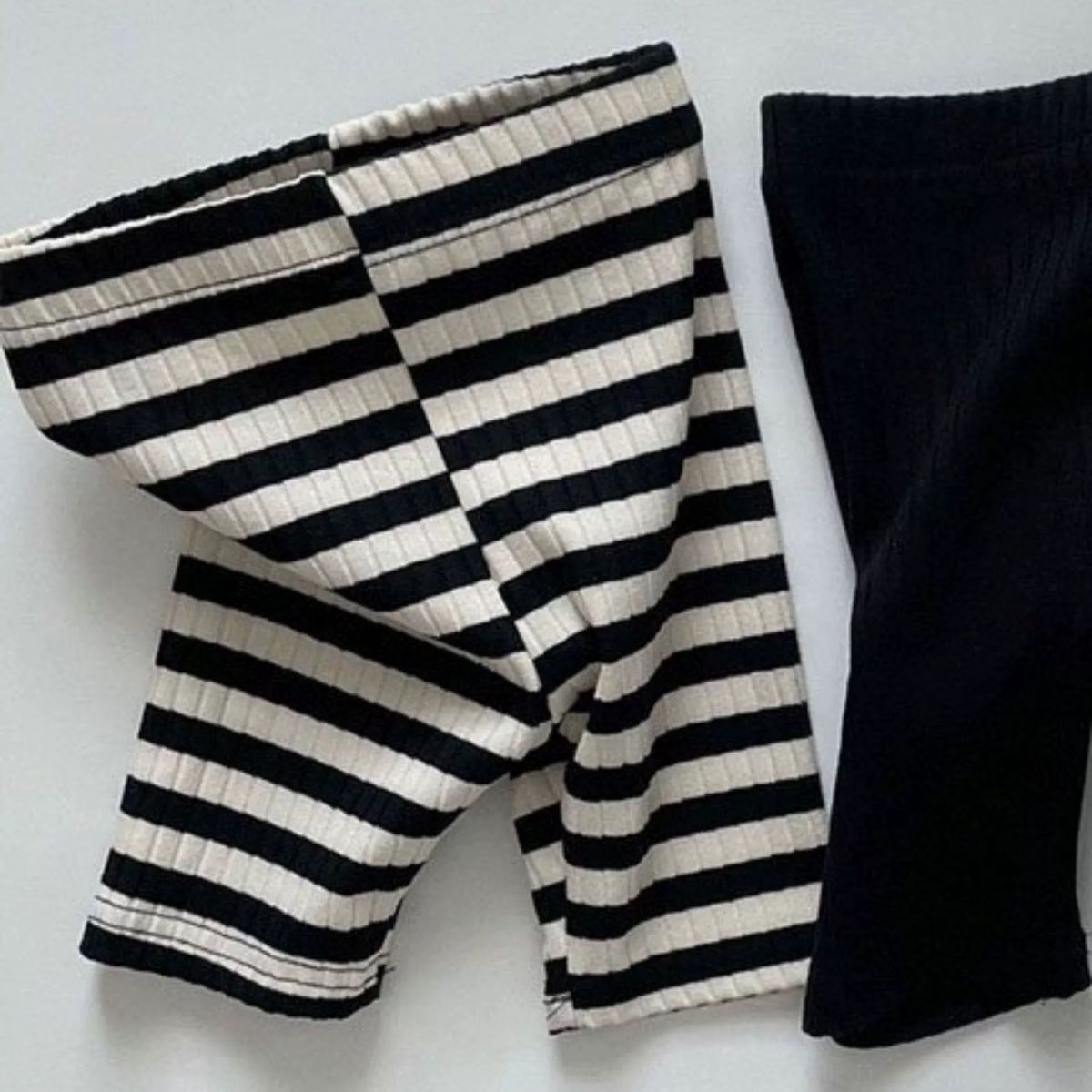 BELLBELL 夏キッズガールズストライプショーツ薄い幼児 - Toddler Legging Set のレビューと価格