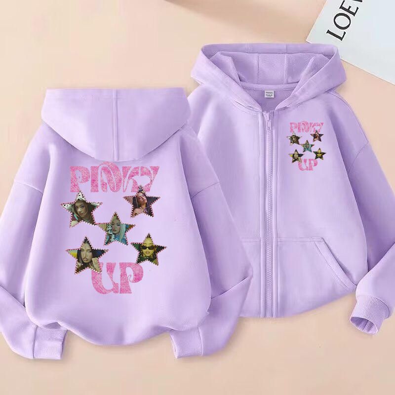 ファッションガールズ服ガールグループ KATSEYE ジッパ - Baby Clothing Zipper のレビューと価格