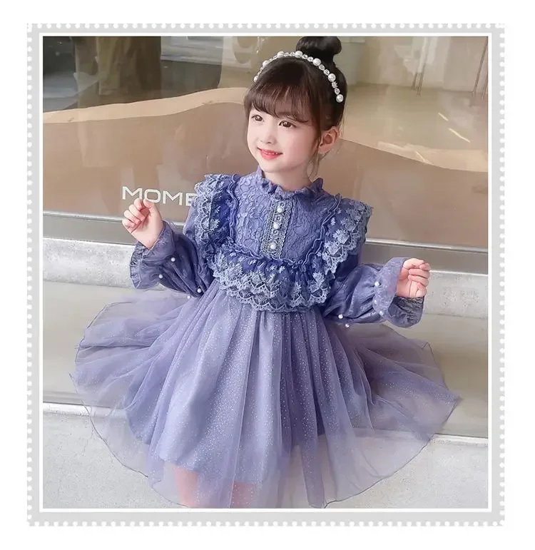 新しい子供服レース誕生日プリンセススカートベビーエレガントな - Baby Clothing Yarn のレビューと価格