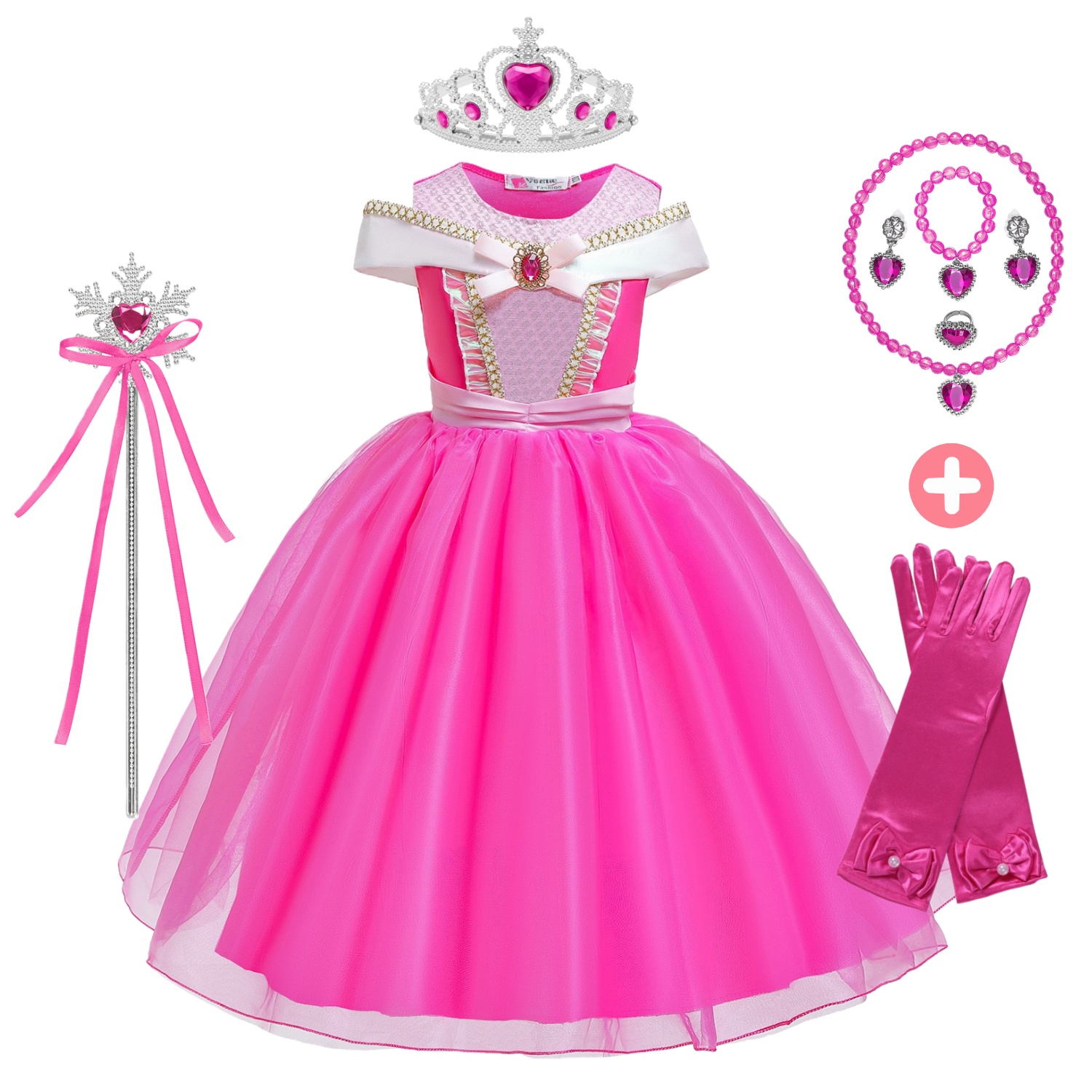 3-10 歳の眠れる森の美女カーニバルドレスアップ女の子オー - Baby Clothing Europe のレビューと価格