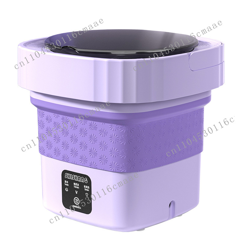 6L 8L ポータブル折りたたみ式省スペースブルー滅菌ベビー - Baby Clothing Wash のレビューと価格