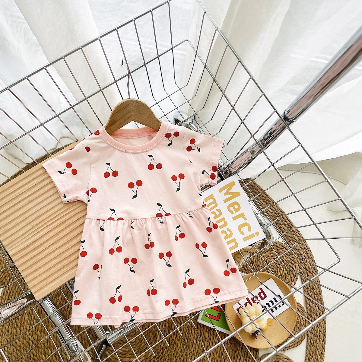 Sanlutoz サマーフルーツホリデーベビードレスキッズガ - Baby Clothing Knitting Patterns のレビューと価格