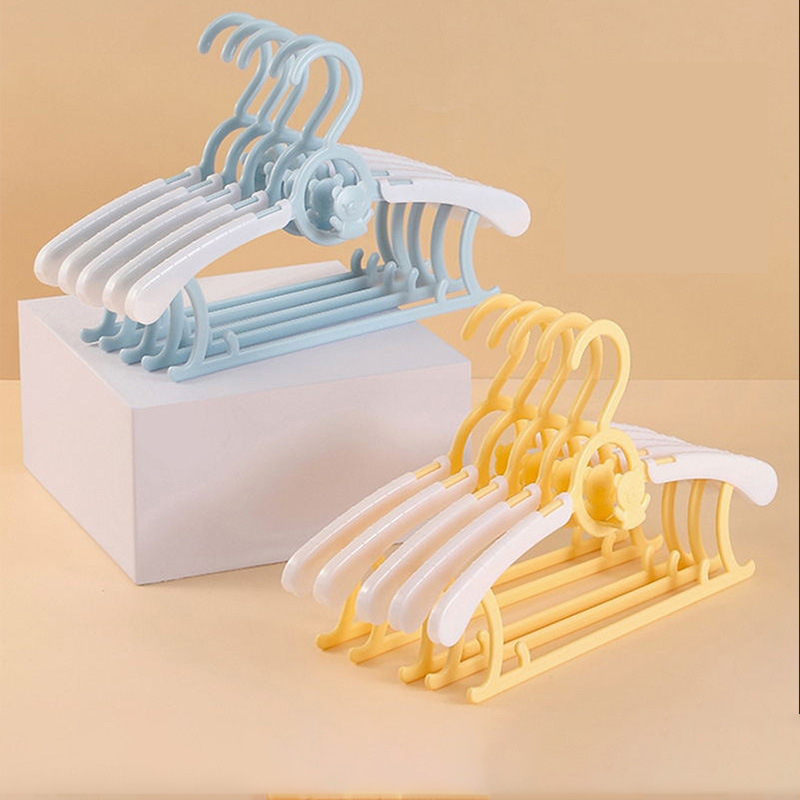 新しい 10 個ベビー服ハンガー拡張可能なアンチスリップ子供 - Baby Clothing Drying Rack のレビューと価格