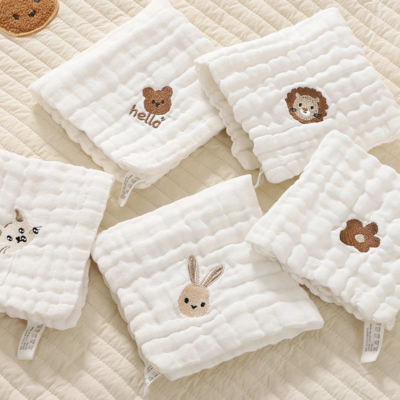 赤ちゃん用コットン刺embroideryハンカチ,ソフトバー - Baby Clothing Wash のレビューと価格