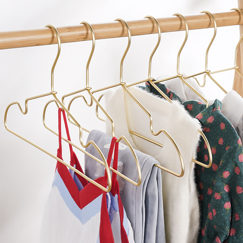 アルミ合金製ハンガー,10個セット,滑り止め,ワードローブ, - Baby Clothing Drying Rack のレビューと価格