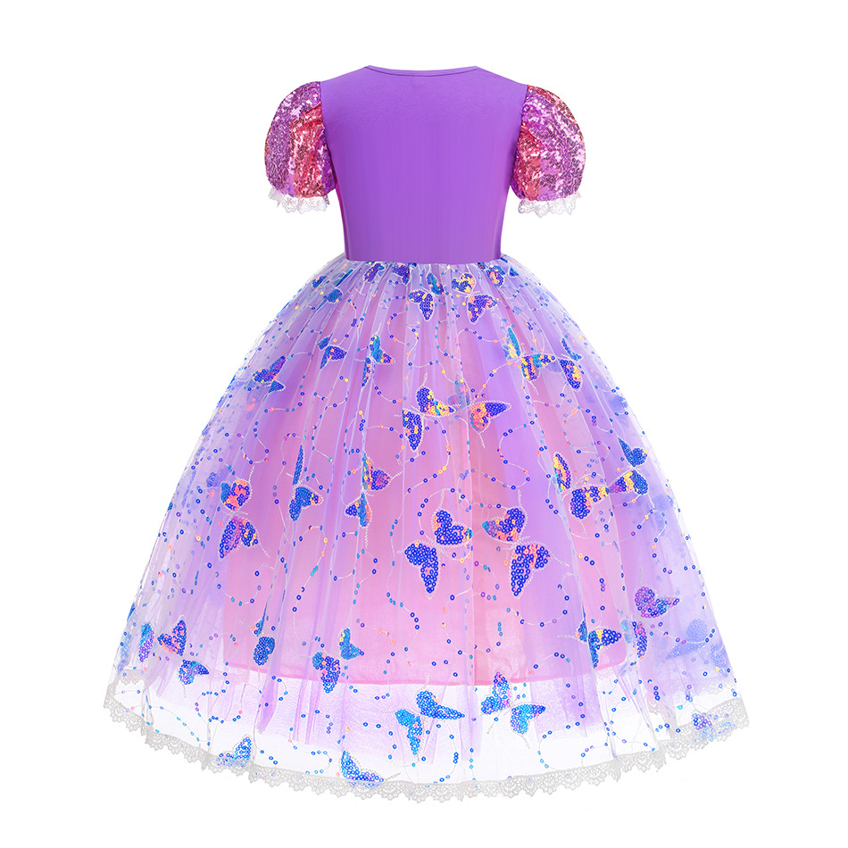 Rapunzel-女の子のためのライトアップコスプレドレス, - Baby Clothing Europe のレビューと価格